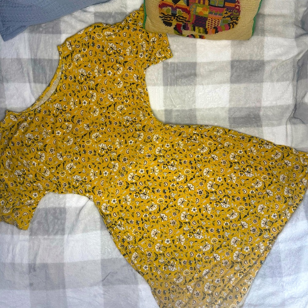 🧡💛Beautiful orangish-yellowish midi dress!💛🧡